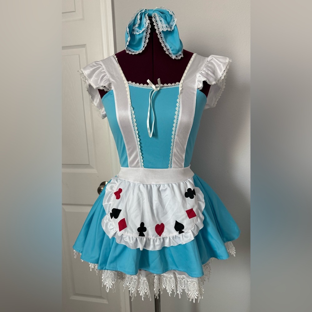 Leg Avenue “Alice in Wonderland” Costume Set (Size S)